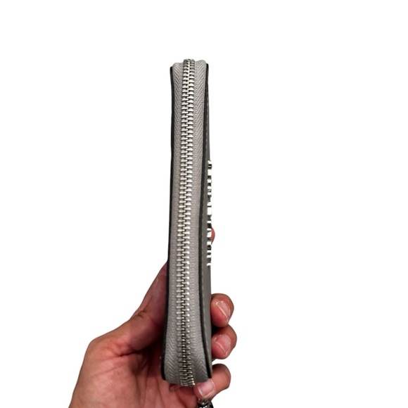 Michael Kors Jet Set Travel MK Signature Leather MF Phone Case Wristlet Wallet - Picture 4 of 7